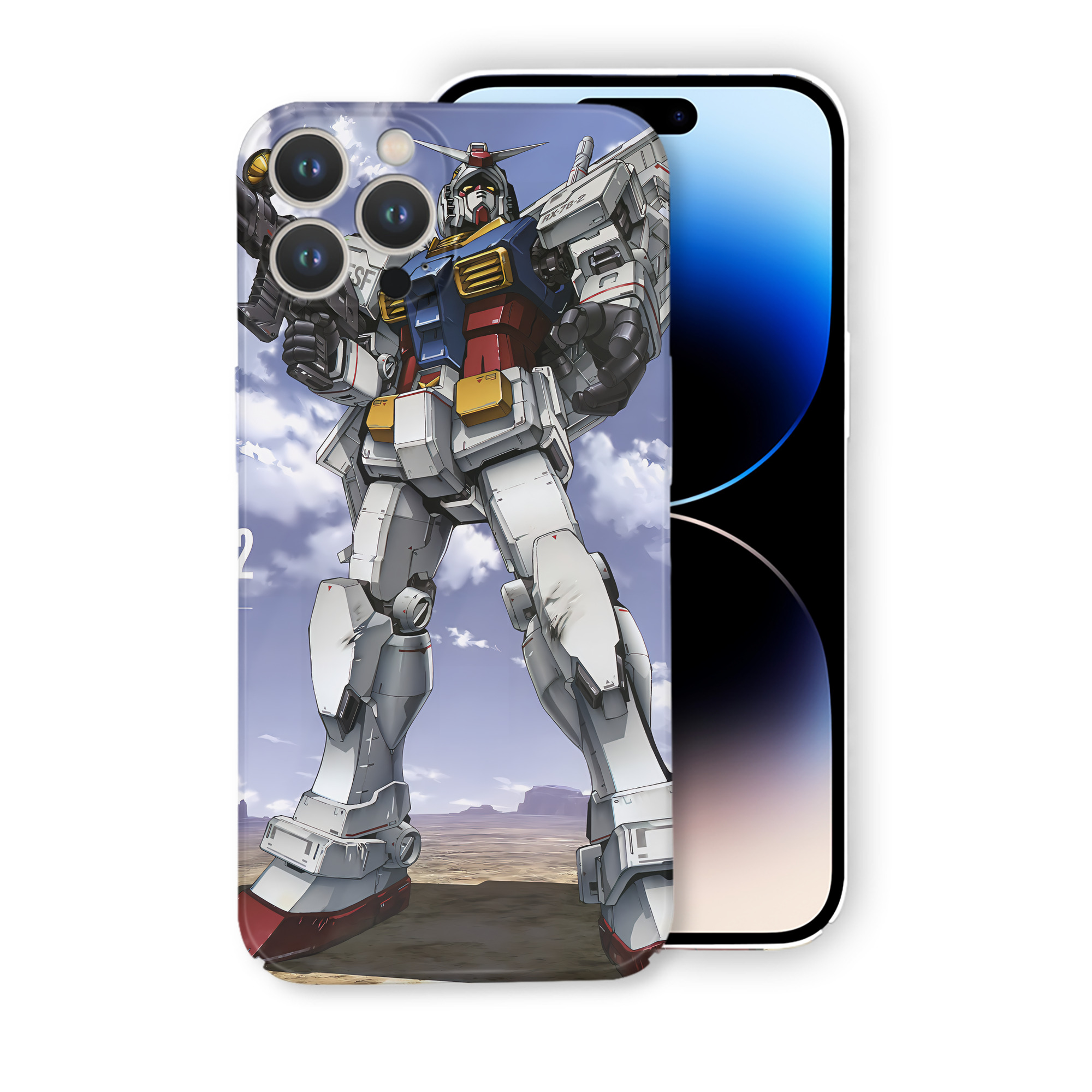 （画像用） 機動戦士ガンダム Mobile Suit Gundam 【iPhone 14シリーズ対応】ハードケース